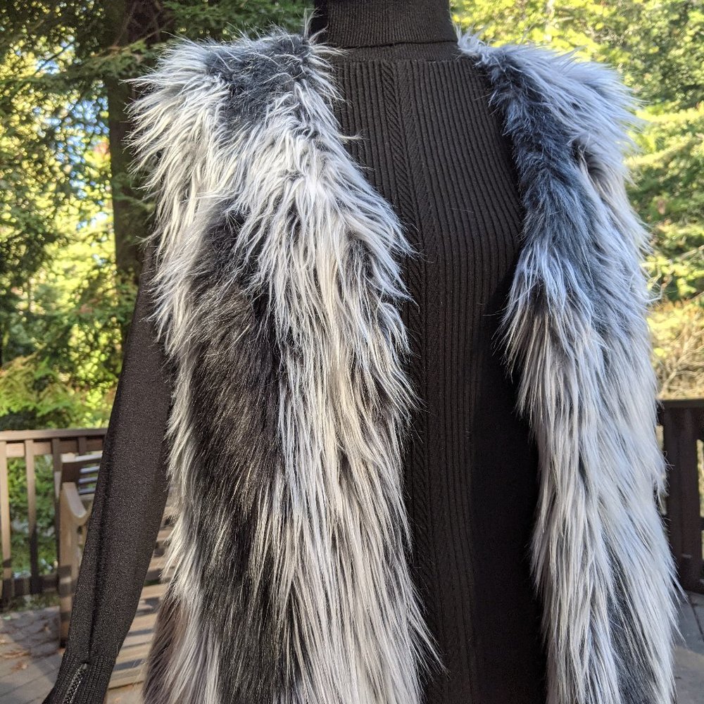 Faux Fur Gilet Vest Sleeveless Coat